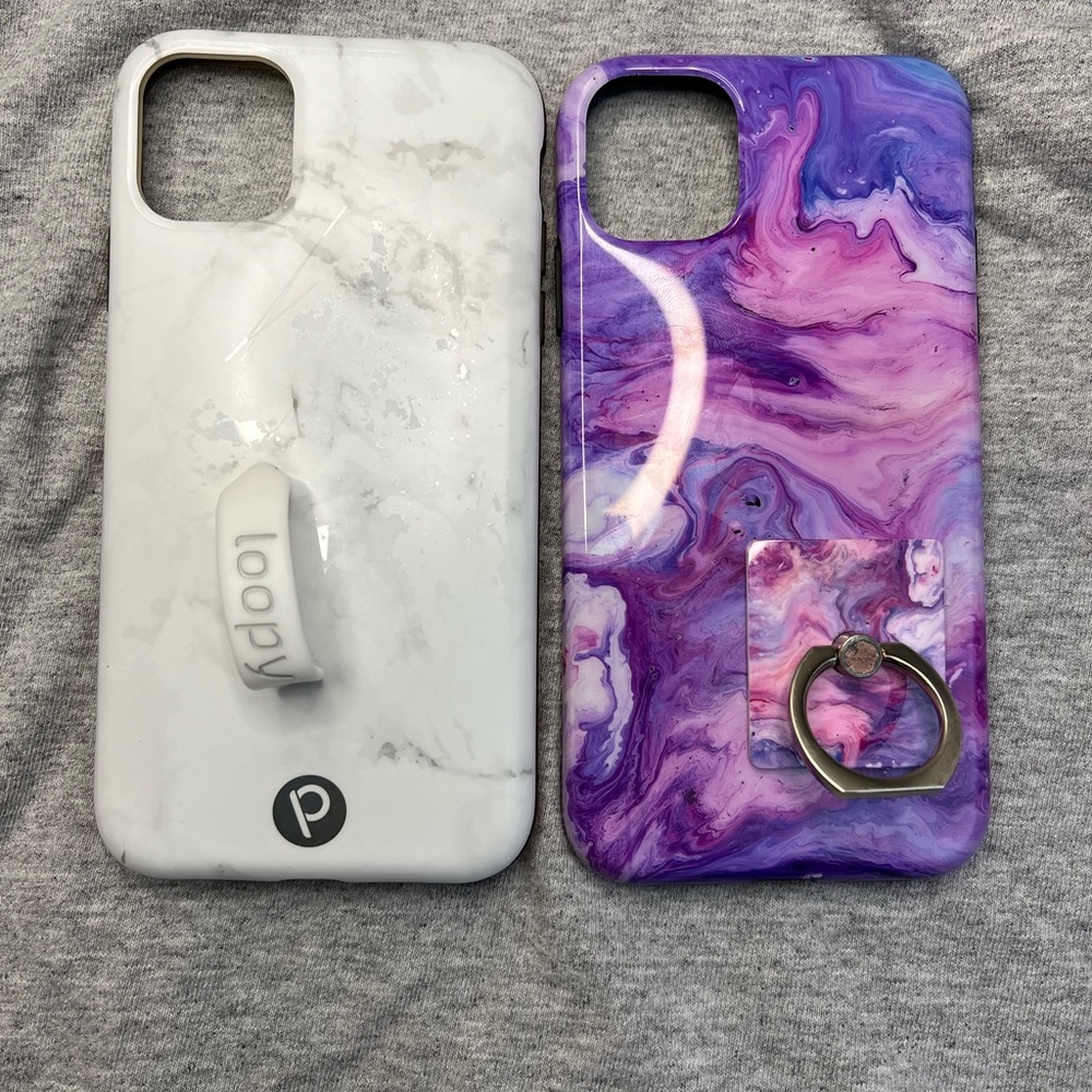 GUC iPhone 11 cases. Loopy & casely brands